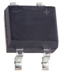HD06-T DIODES Rectifier Bridge Diode Single 600V 0.8A 4 Pin Mini-DIP SMD T/R