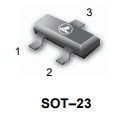 L2N7002KLT1G LRC Electronic Diodes And Transistors 60V 320mA SOT-23