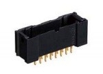 DF51A-20DP-2DS Hirose Electric Connector 20 pin 2x10 pin Trough Hole Black
