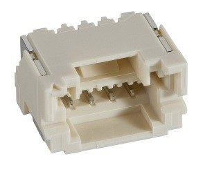 SM02B-ZESS-TB JST Series Connector HDR 2 POS 1.5mm Solder RA SMD T/R