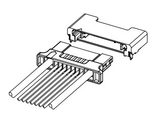 LBTAR-05V-2K-K PCB Board Connector , RoHS JST Disconnectable Crimp Style Connectors