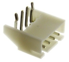 S4B-XH-A JST Conn Shrouded Header 4 Sides HDR 4 POS 2.5mm Solder RA Side