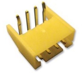 S4B-XH-A JST Conn Shrouded Header 4 Sides HDR 4 POS 2.5mm Solder RA Side