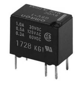 G5V-1DC9 Small Low Signal Relays 9VDC 1A SPDT 12.5x7.5x10mm THT
