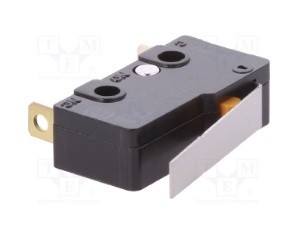 SPDT OMRON Snap Action Switch , SS 5GL2 Switch 5A 250VAC 0.49N Screw Mount Solder