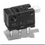 D2A-1120 OMRON Detector Switch SPDT Lever PC Pins 0.1A 30VDC Thru Hole