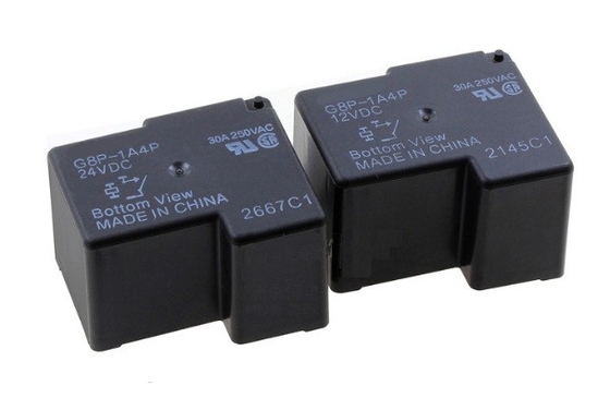 G8P-1A4P-DC12 Signal Power Relay , OMRON Relay 12v 30a GEN PURPOSE SPST