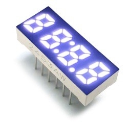 4 Digit Electronic Digital Display Board , 0.25 Inch 7 Segment Led Display For Timer